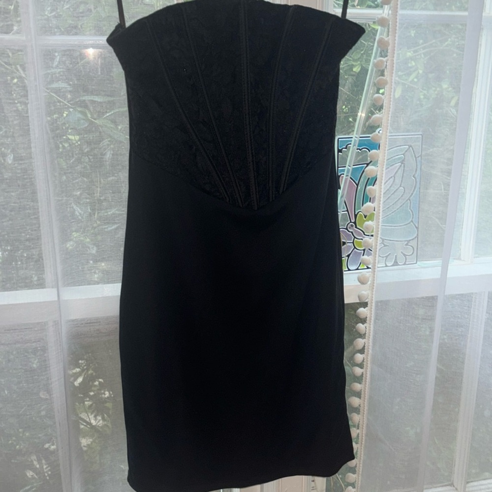 strapless hello molly dress size xs